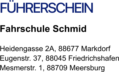 Führerschein Beschreibung