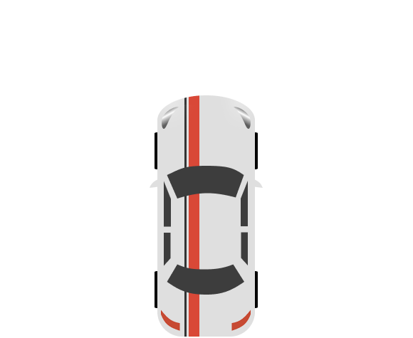 Grafik Auto von oben
