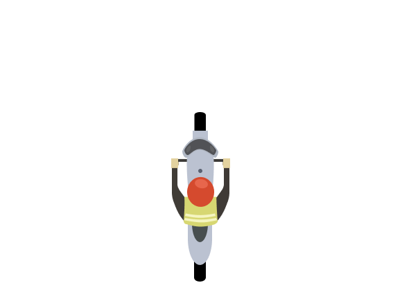 Grafik Motorrad von oben